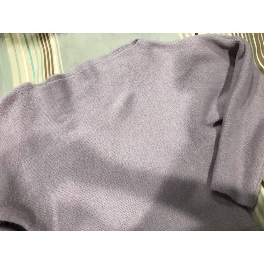 SOLd! Dolman purple sweater forever 21 medium - Picture 3 of 4